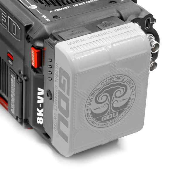 GDU 98Wh Mini V-lock battery (GLOSS-WHITE). SOLD OUT