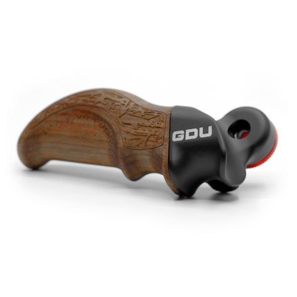GDU Quantum Rosette Handle (Long, Walnut)