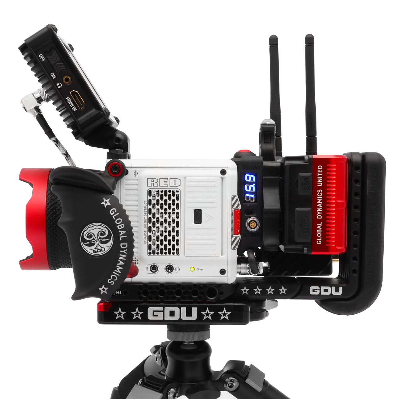 Dynamic Rig Mounting *GDU Komodo + Komodo X Quantum Rig Monster Kit – Global Dynamics United