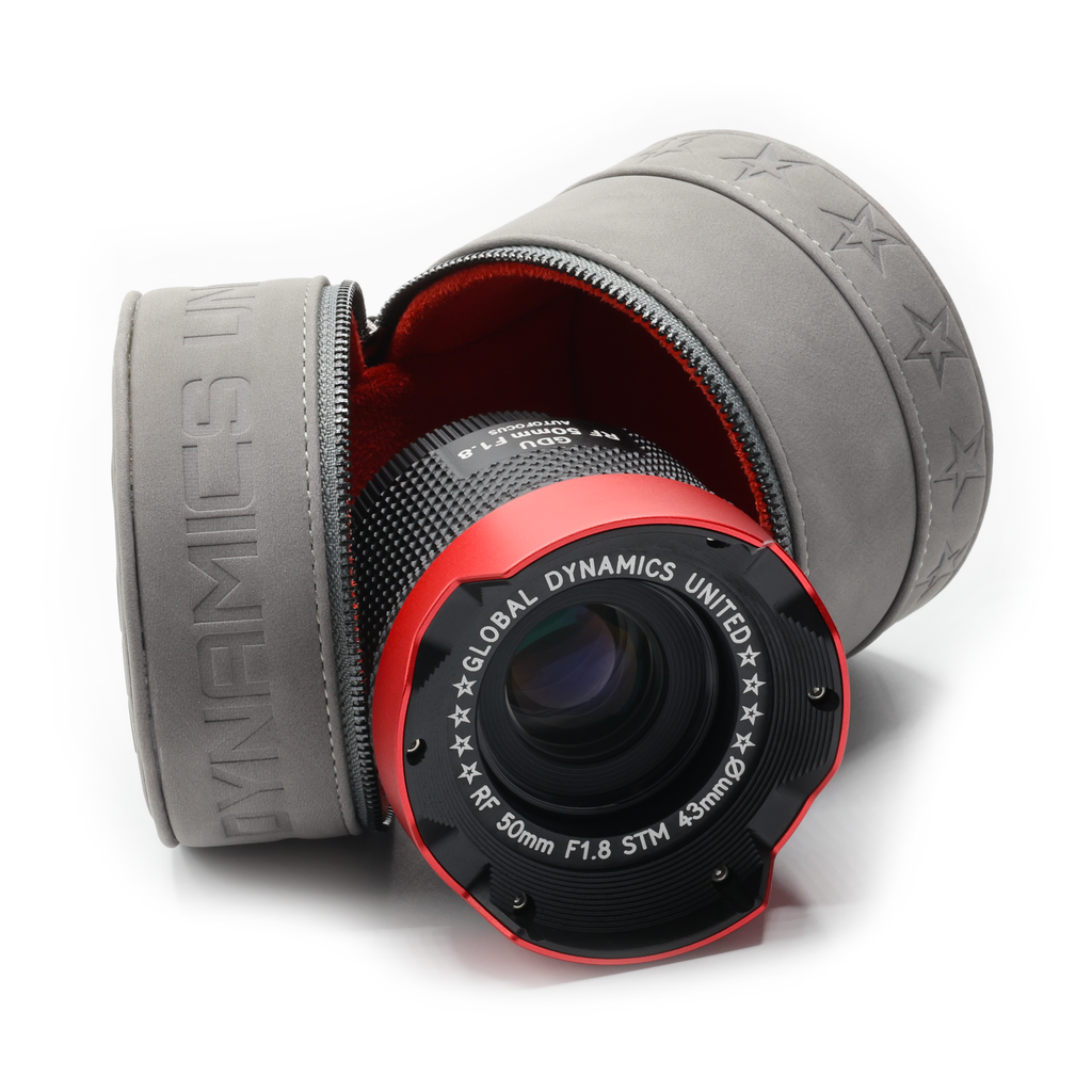 GDU Armored RF 50mm F1.8 Autofocus Lens + Case – Global Dynamics